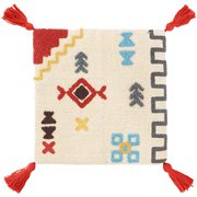チェアパッド 33×33cm ボーホータッチ エスニック ハンドメイド ボヘミアン 14222883286