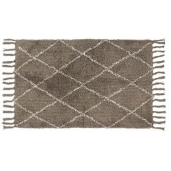 玄関マット 50×75cm 室内 ダークグレー 12023875270