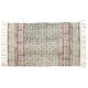 玄関マット 48×83cm 室内 ブロックプリント フラワー 12223875278