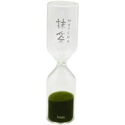 砂時計 フロウズ 30秒 1分 3分 抹茶 FWT-60
