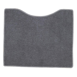 トイレマット 60×70cm はっ水 拭ける グレー Pally Pally T34711