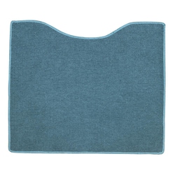 トイレマット 60×70cm はっ水 拭ける ターコイズ Pally Pally T34748