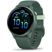 vivoactive 6 (ヴィヴォアクティブ 6) Jasper Green / J. Green Metallic(ジャスパーグリーン / ジャスパーグリーンメタリック) 42.2mm シリコンバンド GPSスマートウォッチ Suica対応 010-02985-32