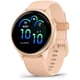 vivoactive 6 （ヴィヴォアクティブ 6） Pink Dawn / P. Dawn Metallic（ピンクダウン / ピンクダウンメタリック） 42.2mm シリコンバンド GPSスマートウォッチ Suica対応 010-02985-33