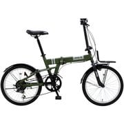 折りたたみ自転車 20インチ オリーブ Jeep 25JE-206G OLIVE