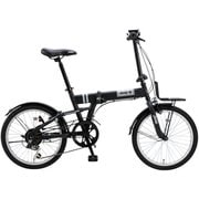 折りたたみ自転車 20インチ ブラック Jeep 25JE-206G BLACK