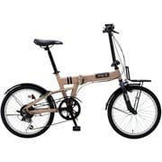 折りたたみ自転車 20インチ サンド Jeep 25JE-206G SAND