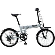折りたたみ自転車 20インチ ライトグレー Jeep 25JE-206G LIGHT GRAY