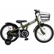 幼児用自転車 16インチ 補助輪付き オリーブ Jeep 25JE-16G OLIVE