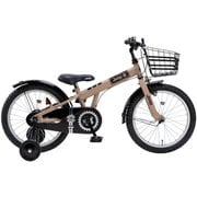 幼児用自転車 18インチ 補助輪付き サンド Jeep 25JE-18G SAND