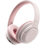 ワイヤレスヘッドホン アクティブノイズキャンセル/Bluetooth対応 ピンク GH-HPBC-PK