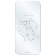 mofusand iPhone 16用 ガラスプロテクター サメにゃん MOFU-69A