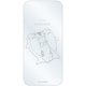 mofusand iPhone 16 Pro用 ガラスプロテクター サメにゃん MOFU-70A