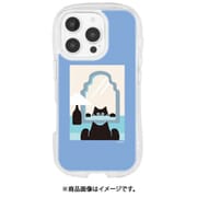 iPhone 16 Pro 対応 クリスタルクリアケース umao ブルー ARU-10BL