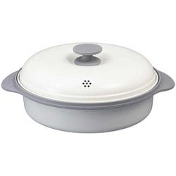 レンジグリル 深型 蒸し皿付き