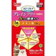 フローラケア猫 5つの健康ケア 毛艶皮膚 チキン味 600g