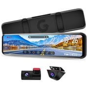 12インチデジタルミラー型ドライブレコーダー ( 地デジTVノイズ対策済、LED信号対策済、フロントカメラ独立モデル、ソニーセンサー採用 ) MG12F-2CAM