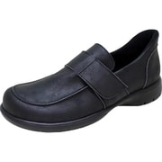 R402M Re:getA リゲッタ スットオン ワンベルトシューズ R-402M L(27-27.5cm) ブラック r402m