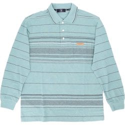 35461 SANTA BARBARA 鹿の子ポロシャツ Mサイズ 61GREEN sbpoloshirt