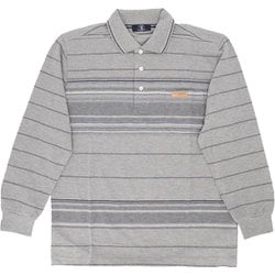 35461 SANTA BARBARA 鹿の子ポロシャツ Mサイズ 61TOP/GREY sbpoloshirt