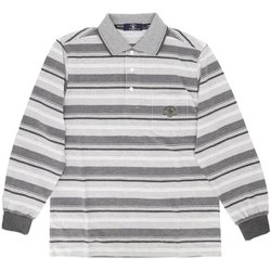 35462 SANTA BARBARA 鹿の子ポロシャツ Mサイズ 62TOP/CHARCOAL sbpoloshirt