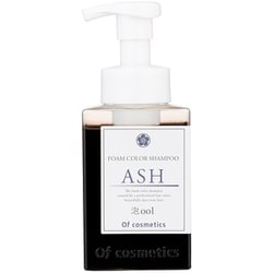 Of cosmetics オブ・コスメティックス 泡カラーシャンプー・001アッシュ 300ml フローラルハーブの香り
