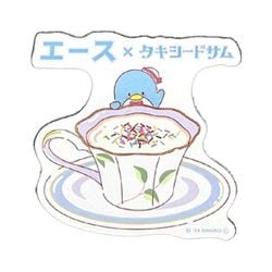 27438 サンリオキャラクターズ×純喫茶 ダイカットステッカー エース×タキシードサム