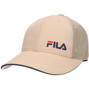 250013003 BEIGE [フィラ FLM TC×LT.MESH W-BRIM FIT CAP ベージュ ユニセックス]