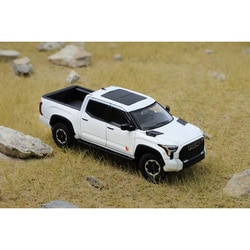 1/64 - トヨタ・タンドラ TRD PRO アイスキャップホワイト DiecastTalk Exclusive GCD 1/64 Toyota Tundra TRD PRO ICE CAP