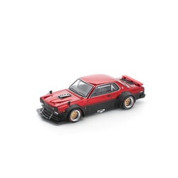 ファースト製ハコスカGT-Rのレッドです。 スカイラインレッド”をまとい今も現役で走り続ける箱スカGT-R