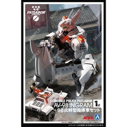 機動警察パトレイバー 1/43イングラム1号機&98式特型指揮車2台セット Amazon | 青島文化教材社 ACKSシリーズ 機動警察パトレイバー 1