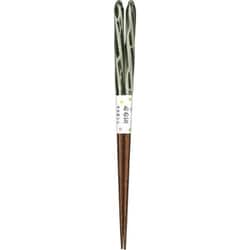 食洗 あめ玉ネジリ 箸 23cm お箸 黒 amedamahashi