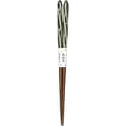 食洗 あめ玉ネジリ 箸 23cm お箸 黒 amedamahashi