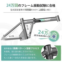 ヨドバシ.com - イーアールウェイ ERWAY 電動折りたたみ自転車