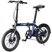 電動折りたたみ自転車 型式認定取得 5段階電動アシスト 7段変速ギア ネイビー ERWAY A01