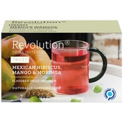 Revolution レボリューションティー ハイビスカス、マンゴー&モリンガ 48g(ティーバッグ 16P)