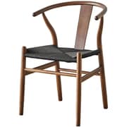 ノルディック BR/BK [【完成品】北欧インテリアにぴったりなダイニングチェア]