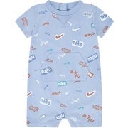 SHORT SLV SHORT COVER ベビー ロンパース BLUE(C60) 0M3Mサイズ(日本:55cm ※0-3ヶ月) 56M655