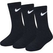 BASIC PACK CREW 3PK キッズ ソックス BLACK(023) 4Y5Yサイズ(14-17cm) RN0027