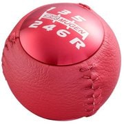 レザーシフトノブ 6MT レッド 54102-XMEB-K0S0-RD