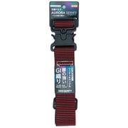 OT-649MB-RD [合金製ワンタッチバックル 49mm幅 GI織ナイロン製 赤]