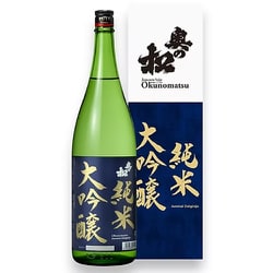 奥の松 純米大吟醸紺ラベル 15度 1800ml [日本酒]