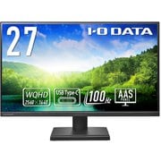 液晶ディスプレイ 27型 USB Type-C搭載&WQHD対応 100Hz 5年保証 LCD-CQ270SAX
