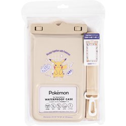 ショルダーストラップ付 防水ケース ピカチュウ PW-PM04