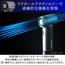 ヨドバシ.com - ドクターエア DOCTORAIR ハンディ扇風機 エアロ
