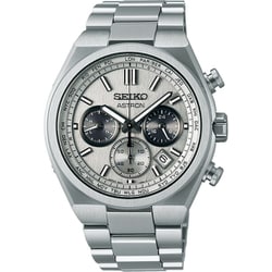 ASTRON（アストロン） NEXTER（ネクスター）ソーラー電波修正 クロノグラフ メンズ メタルバンド SBXY095