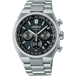 ASTRON（アストロン） NEXTER（ネクスター）ソーラー電波修正 クロノグラフ メンズ メタルバンド SBXY097