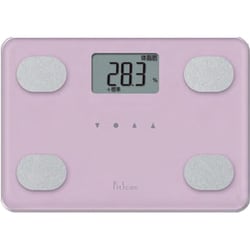 体組成計 FITSCAN シンプルデザイン 大型表示 ピンク FS105PK