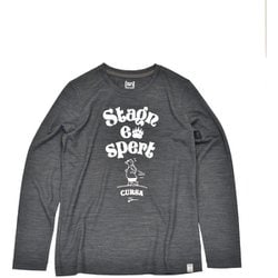 W PRINT L/T レディース カットソー Charcoal Grey（J303） Mサイズ SNWJ10219