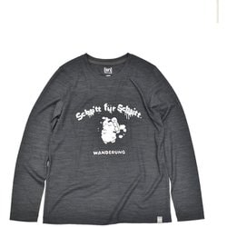 W PRINT L/T レディース カットソー Charcoal Grey（J304） Lサイズ SNWJ10219